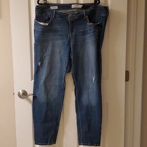 Torrid stretch boyfriend jeans.